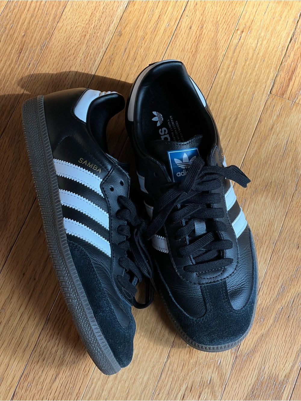 Adidas Black & White OG Sambas